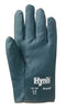 Ansell 208003 Size 9 Hynit Medium Duty Multi-Purpose Cut And Abrasion Resistant Blue Nitrile Impregnated Fabric Fully Coated Work Gloves With Interlock Knit Liner And Slip-On Cuff  (1/PR)