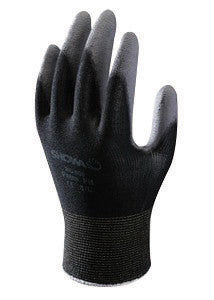SHOWA Best Glove BO500B-XL X-Large SHOWA 13 Gauge Abrasion Resistant Dark Gray Polyurethane Palm Coated Work Gloves With Black Seamless Nylon Knit Liner And Knit Wrist (1/PR)