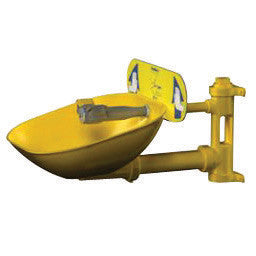 Bradley S19224EW Wall Mounted Eye Wash Station With Plastic Bowl (1/EA)