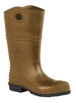 Onguard Size 84086-13 13 Men's Dark Brown And Black DuraPro XCP PVC Chemical Resistant Boots With Chevron Sure-Flex PVC Outsole, Steel Toe And Shank (1/PR)