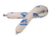 Brady OIL124 3'' X 12' SPC SOCs Slikwik White Polypropylene Sorbent Socks (4 Per Case) (4/EA)