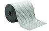 Brady HT555 15'' X 150' SPC Gray 2-Ply Meltblown Polypropylene Dimpled Heavy Weight High Traffic Sorbent Roll, Perforated Lengthwise Every 5'' And Cross-Wise Every 18'' (1 Roll)