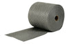 Brady MRO15P 15'' X 150' SPC MRO Plus Gray 3-Ply Meltblown Polypropylene Dimpled Heavy Weight Sorbent Roll, Perforated Every 18'' And Up The Center (1 Per Box) (1 Roll)