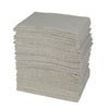 Brady RF100 15'' X 19'' SPC Re-Form Gray 1-Ply Meltblown Polypropylene Heavy Weight Sorbent Pad (1 Case)