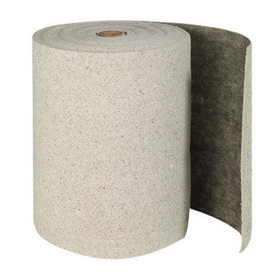 Brady RFP328-DP 28 1/2'' X 150' SPC Re-Form Plus Gray Double Perforated Medium Weight Sorbent Roll, Perforated Every 19'' (1 Case)