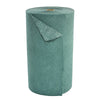 Brady RFPP30P 30'' X 150' SPC Re-Form Pro Plus Green 3-Ply Recycled Fibers Perforated Heavy Weight Sorbent Roll, Perforated Every 30'' (1/EA)