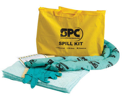 Brady SKH-PP SPC Hazwik High-Viz Yellow Economy Portable Spill Kit (1/EA)