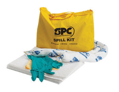 Brady SKO-PP 20'' X 16'' X 4'' Bag SPC Hazwik Hi-Viz Yellow PVC Economy Portable Spill Kit (1/EA)