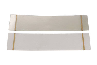 Bullard 20LCL Large 17" X 6" Mylar Clear Lens Cover With Adhesive Edging (25 Per Pack) (1/PK)