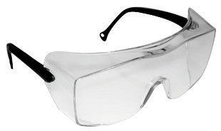 3M 12163-00000 OX 2000 Safety Glasses With Plastic Frame And Clear Polycarbonate DX Anti-Fog Lens And Secure Grip Temple (1/EA)