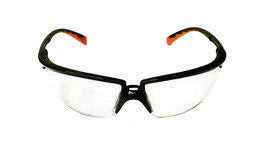3M 12261-00000 Privo Safety Glasses With Black And Orange Polycarbonate Frame And Clear Polycarbonate Anti-Fog Lens (1/EA)
