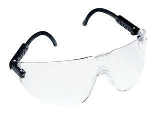 3M 15200-00000 Lexa Medium Safety Glasses With Black Nylon Frame And Clear Polycarbonate DX Anti-Fog Anti-Scratch Hard Coat Lens (1/EA)