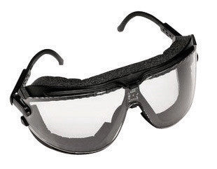3M 16616-00000 Lexa GoggleGear Large Impact Dust Goggles With Black Adjustable Temple Foam Lined Frame, Clear DX Anti-Fog Anti-Scratch Hard Coat Lens And Standard Bridge (1/EA)