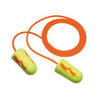 3M 311-1252 Single Use E-A-Rsoft Yellow Neons Blasts Tapered Polyurethane Foam Corded Earplugs With Vinyl Cord (1 Pair Per Poly Bag, 200 Pair Per Box)  (200/PR)