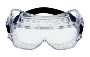 3M 40300-00000 452 Centurion Impact Goggles With Clear Wrap-Around Frame And Clear Anti-Fog Lens (1/EA)
