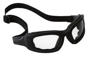3M 40686-00000 2X2 Maxim Impact Goggles With Black Full Frame, Clear Anti-Fog Lens, Elastic Strap And Air Bladder Cushion (1/EA)