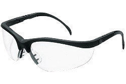 Crews KD110AF Klondike Safety Glasses With Black Nylon Frame And Clear Polycarbonate Duramass AF4 Anti-Fog Anti-Scratch Lens (1/EA)