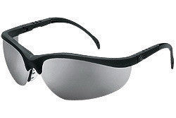 Crews KD117 Klondike Safety Glasses With Black Nylon Frame And Silver Mirror Polycarbonate Duramass Anti-Scratch Lens (1/EA)