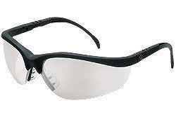 Crews KD119AF Klondike Safety Glasses With Black Nylon Frame And Clear Indoor/Outdoor Mirror Polycarbonate Duramass AF4 Anti-Fog Anti-Scratch Lens (1/EA)