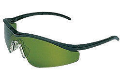Crews T11130 Triwear Safety Glasses With Onyx Nylon Frame, Shade 3.0 Polycarbonate Duramass Anti-Scratch Lens And Carrying Case And Breakaway Cord And Black Temple Sleeve (1/EA)
