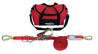 DBI/SALA 1200105 60' PRO-Line Temporary Horizontal Polyester Lifeline System (Includes Carry Bag) (1/EA)
