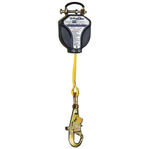 DBI/SALA 3101001 8' Talon Quick-Connect Self-Retracting Nylon Web Lifeline With Self-Locking Swivel Snap Hook (1/EA)