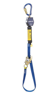DBI/SALA 3101365 9' Nano-Lok Tie-Back Self-Retracting Nylon Web Lifeline With WRAPABAX Gated Snap Hook And Aluminum Carabiner (1/EA)