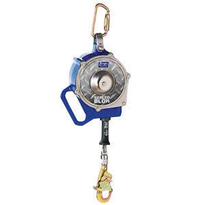 DBI/SALA 3400800 30' Sealed-Blok Self-Retracting 3/16" Galvanized Steel Wire Rope Lifeline With Self-Locking Swivel Hook (1/EA)