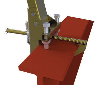 DBI/SALA 7400052 SecuraSpan Carbon Steel I-Beam Base (For Use With Stanchion And I-Beam Horizontal Lifeline System) (1/EA)