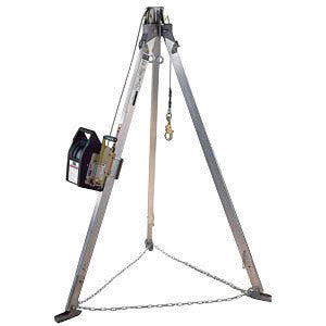 DBI/SALA 8300030 60' Salalift II Portable 1/4" Galvanized Steel Cable Winch With 7' Tripod And Carrying Bag (1/EA)