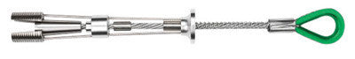 Miller 497/ by Honeywell Grip Single-Use Aluminum And Stainless Steel Anchorage Connector With 1'' Hole Diameter (1/EA)
