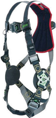 Miller RKNAR-TB/UBK by Honeywell Universal Revolution Arc-Rated Full Body Style Harness With Web Back D-Ring, Tongue Leg Strap Buckle, Quick Connect Chest Strap Buckle And Leather Insulators (1/EA)
