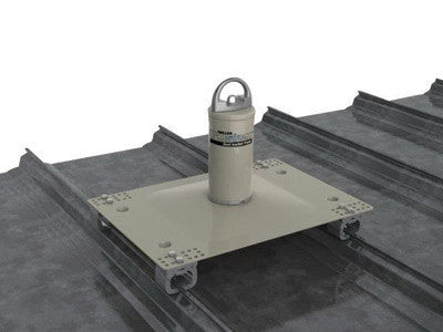 Miller X10001 by Honeywell 22" Fusion Standing Seam Design Roof Anchor System (Includes Large Base And D-Ring Anchor) (1/EA)