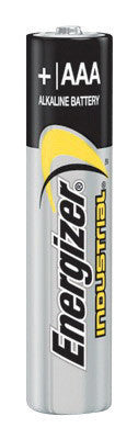 Energizer EN92 Eveready 1.5 Volt AAA General Purpose Alkaline Battery With Flat Contact Terminal (Bulk) (4/EA)