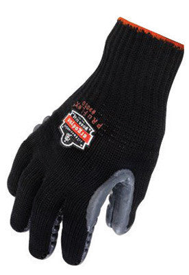 Ergodyne 16454 Large Black ProFlex 9000 Full Finger Chloroprene Rubber Anti-Vibration Gloves With Elastic Cuff, Unique Chloroprene Rubber Palm Pad (1/PR)
