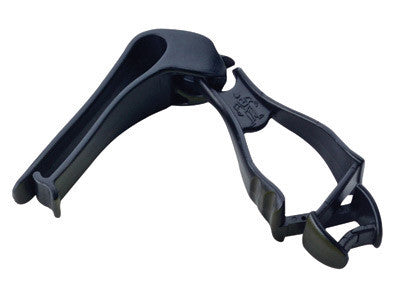 Ergodyne 19122 Black Squids 3405 Acetal Copolymer Glove Grabber With Belt Clip (1/EA)