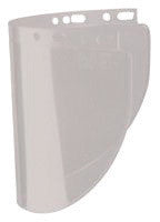Fibre-Metal 4178TVGY by Honeywell High Performance Model 4178 8" X 16 1/2" X .06" Gray Injection Molded Propionate Wide View Faceshield For Use With Models F400 And F500 Mounting Crown (1/EA)