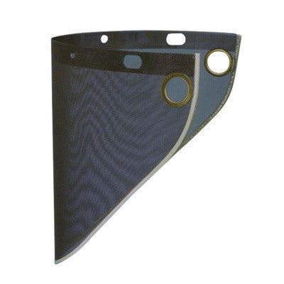 Fibre-Metal S178 by Honeywell High Performance Model S178 8" X 16 1/2" X .06" Clear Stainless Steel Mesh Wide View Faceshield For Use With Models F400 And F500 Mounting Crown (1/EA)