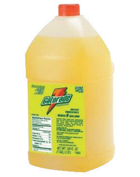 Gatorade 03984 1 Gallon Liquid Concentrate Bottle Lemon Lime Electrolyte Drink - Yields 6 Gallons (1/EA)