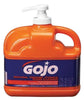 GOJO 0958-04 1/2 Gallon Pump Bottle Gray Natural Orange Blossom Scented Pumice Hand Cleaner With Pumice Scrubbing Particles (1/EA)