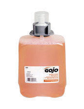 GOJO 5262-02 2000 ml Refill Clear Peach to Amber And Brown FMX-20 Orange Blossom Scented Luxury Foam Antibacterial Hand Wash (2 Per Case) (1/EA)