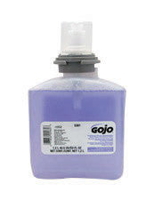 GOJO 5361-02 1200 ml Refill Clear Purple TFX Cranberry Scented Premium Foam Hand Wash With Skin Conditioners (1/EA)