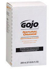 GOJO 7250-04 2000 ml Refill White to Gray Opaque PRO TDX Natural Orange Citrus Scented Smooth Hand Cleaner (1/EA)