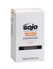 GOJO 7255-04 2000 ml Refill Gray PRO Natural Orange Citrus Scented Pumice Hand Cleaner With Pumice Scrubbing Particles (1/EA)