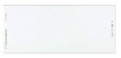 3M Speedglas 06-0200-10 5" X 8" Polycarbonate Inside Protection Plate For 9100 Series Helmet Used With 9100V Series Auto-Darkening Filter (5/EA)