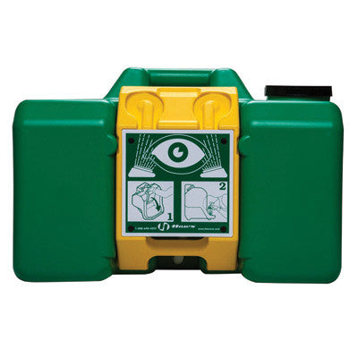 Haws 7501FP 9 Gallon Portable Gravity Fed Freeze Protected HDPE Eye Wash Station (Additive And Eywash Solution Sold Separately) (1/EA)