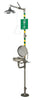 Haws 8330  AXION MSR Combination Eye Wash Station And Face Wash Station With Drench Shower Head And Eye/Face Wash Head, Stainless Steel Pull Rod, Shower Valve, Bowl, Dust Cover And Mounting (1/EA)