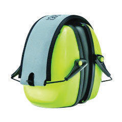 Howard Leight 1013942 by Honeywell Leightning Hi-Visibility L2FHV Bright Green Metal Noise Blocking Folding Earmuffs (1/EA)