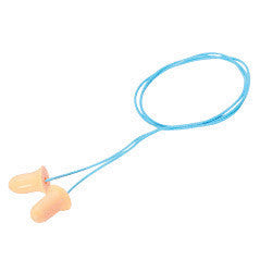 Howard Leight MAX-30S by Honeywell Small Single Use Max Bell Shape Polyurethane Foam Corded Earplugs With Poly Cord (1 Pair Per Poly Bag, 100 Pair Per Box) (100/PR)
