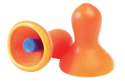 Howard Leight QD1 by Honeywell Multiple Use Quiet Bell Shape Molded Foam Uncorded Earplugs (1 Pair Per Flip Top Box, 100 Pair Per Box) (100/PR)